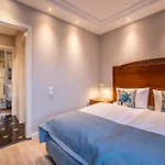 酒店 Buengers Apartment-hotel Mit Gartensauna - Modern, Gemuetlich Und Strandnah 施特兰德