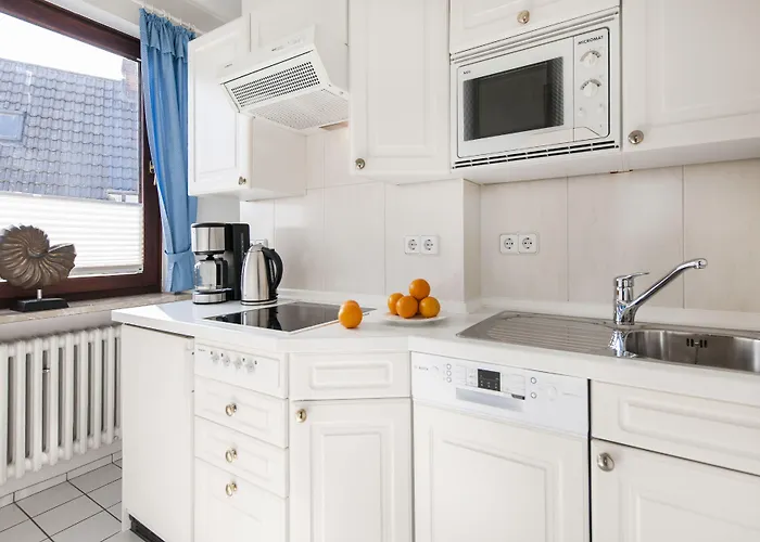 Buengers Apartment-hotel Mit Gartensauna - Modern, Gemuetlich Und Strandnah 4* Штранде