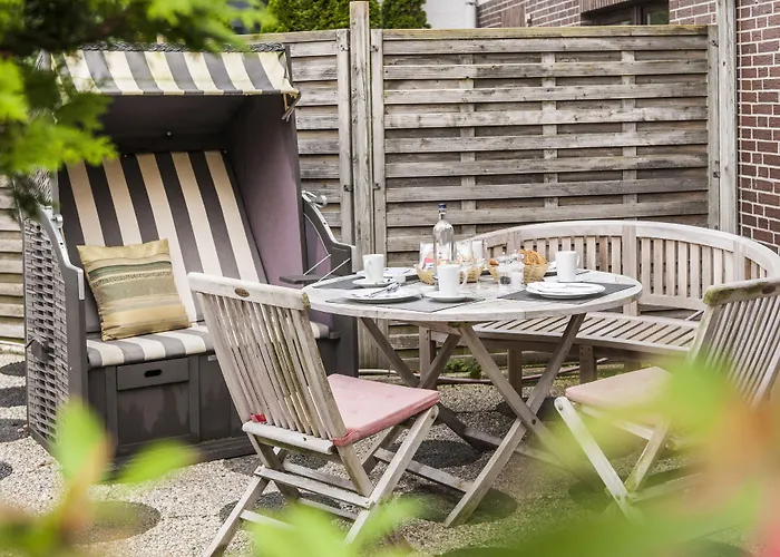 Buengers Apartment-hotel Mit Gartensauna - Modern, Gemuetlich Und Strandnah Штранде