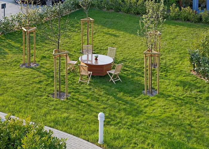 Отель Buengers Apartment-hotel Mit Gartensauna - Modern, Gemuetlich Und Strandnah 4*