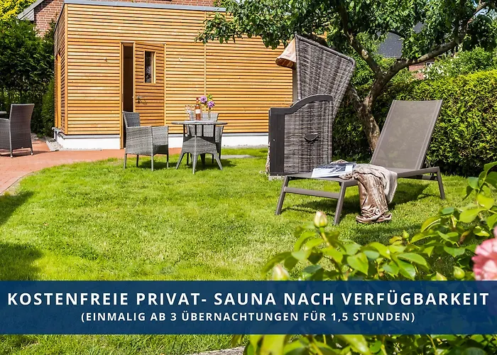 Buengers Apartment-hotel Mit Gartensauna - Modern, Gemuetlich Und Strandnah Отель 4*
